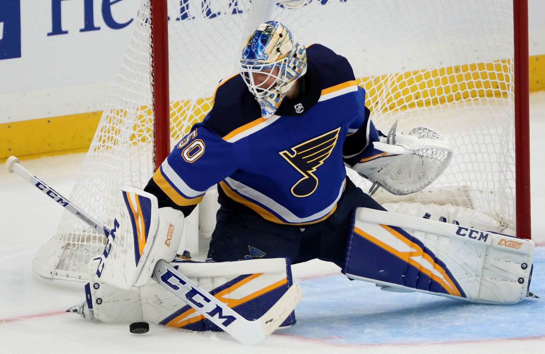 Columbus Blue Jackets vs the St. Louis Blues, pre-season